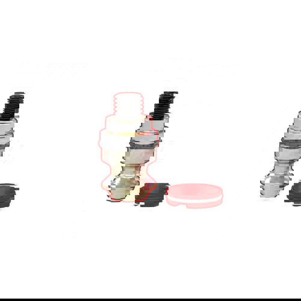 Retention Knob: M8 x 1.25 Thread, 16 mm Knob Dia